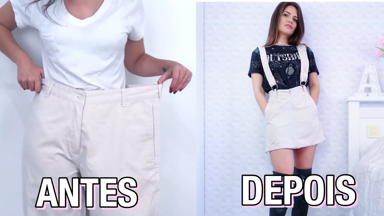 Como transformar roupas de BRECHÓ!