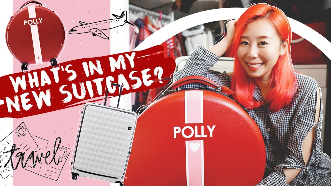 Unpack With Me🛫新行李箱裝什麼呢??旅行必備小物大公開 | What's in my travel bag or suitcase? | RedisPolly