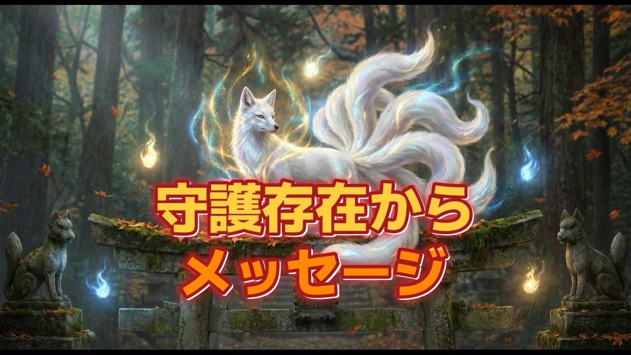 【お稲荷様🦊3択】あなたの守護存在様からのメッセージ📧※ペット含む