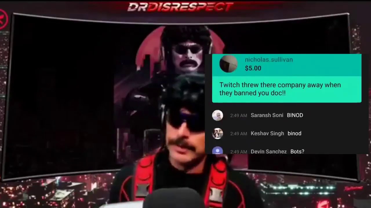 Drdisrespect spammed binod | Angry reaction | Bynod😂😂
