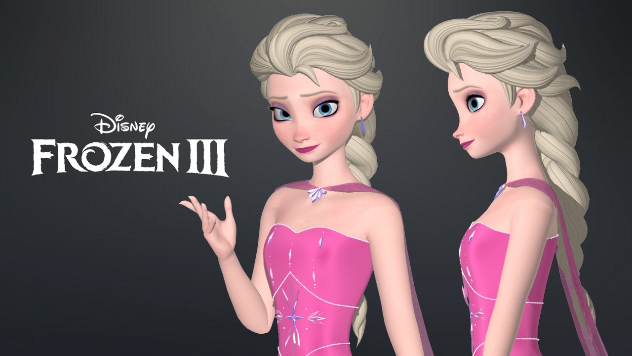 Frozen 3 - Elsa Wedding Dress [MMD - WIP]
