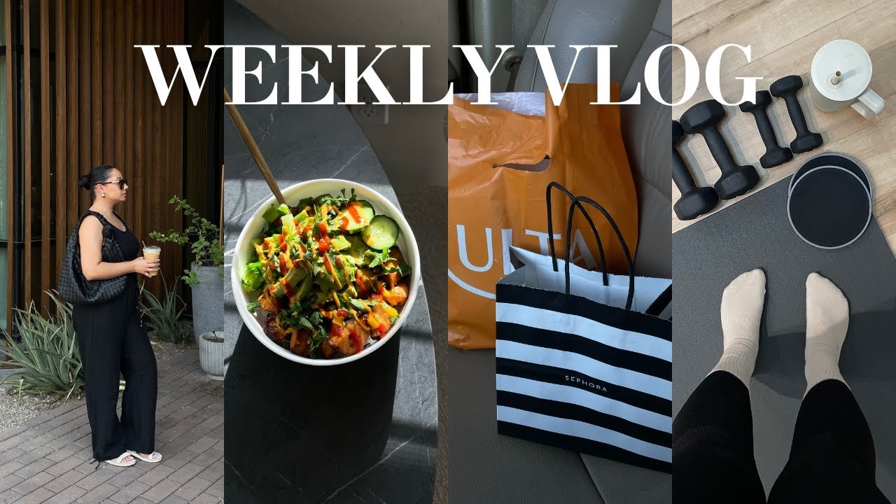 vlog: back to routine, cooking, sephora haul, grwm & coffee shop date