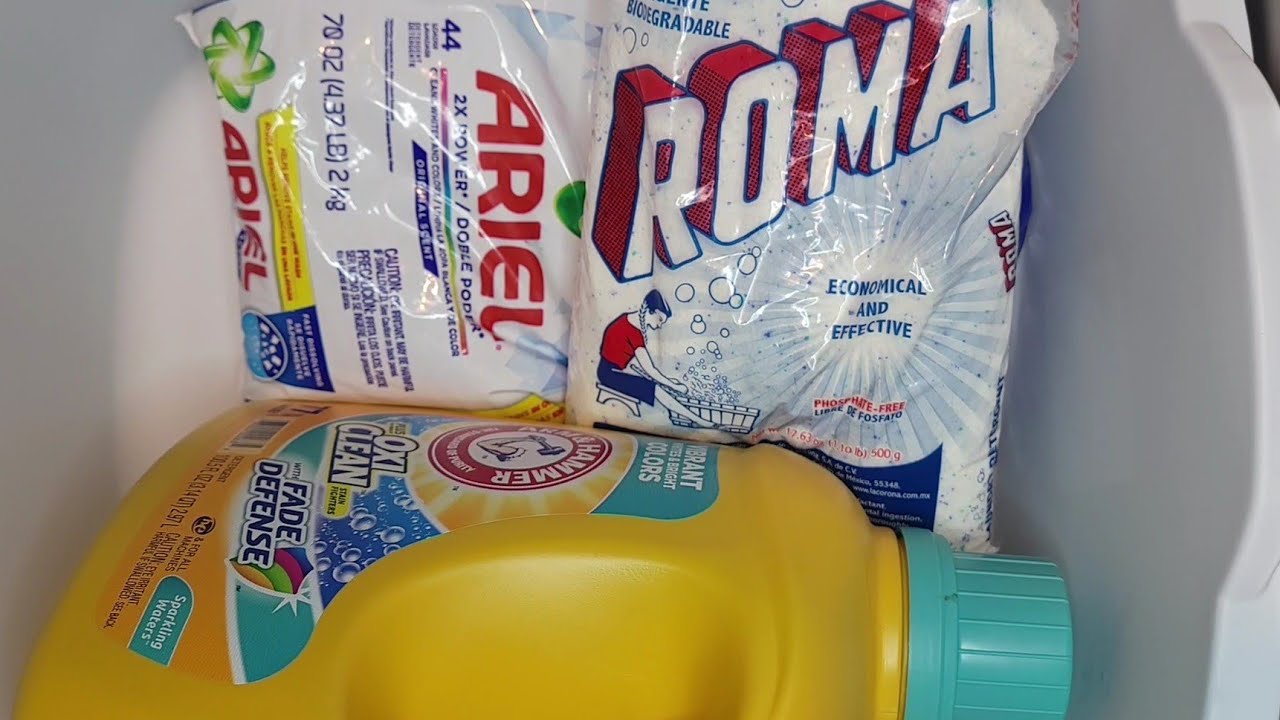 Laundry Mix! Pine, Arm & Hammer, Roma and Ariel! Gritty Mix!