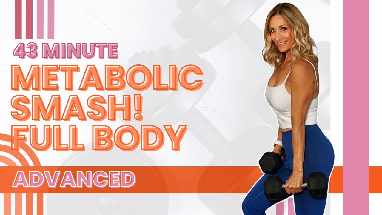 43 Minute Metabolic Smash | Full Body Strength & Cardio Workout