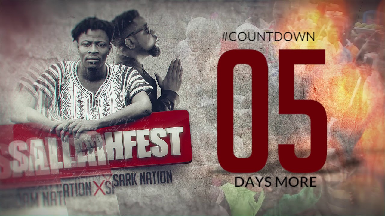 5 days to go!  Gadam Nation X SarkNation presents 