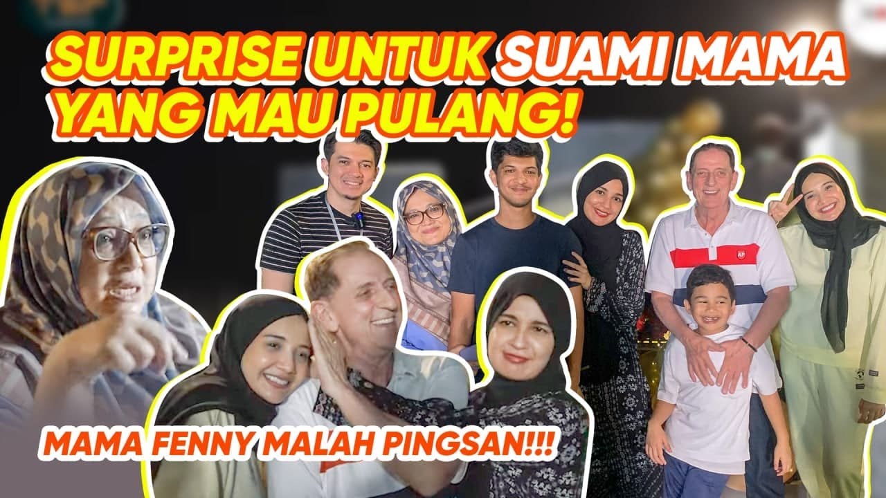 SURPRISE!!PAPA KHALEED TERHARU, MAMA FENY PINGSAN?