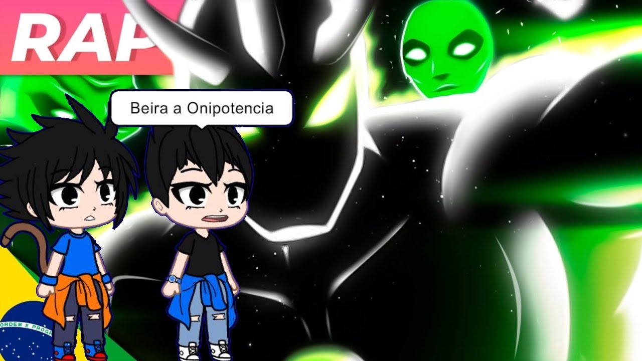 Algumas garotas+Goku e vegeta reagindo ao rap do Alien X