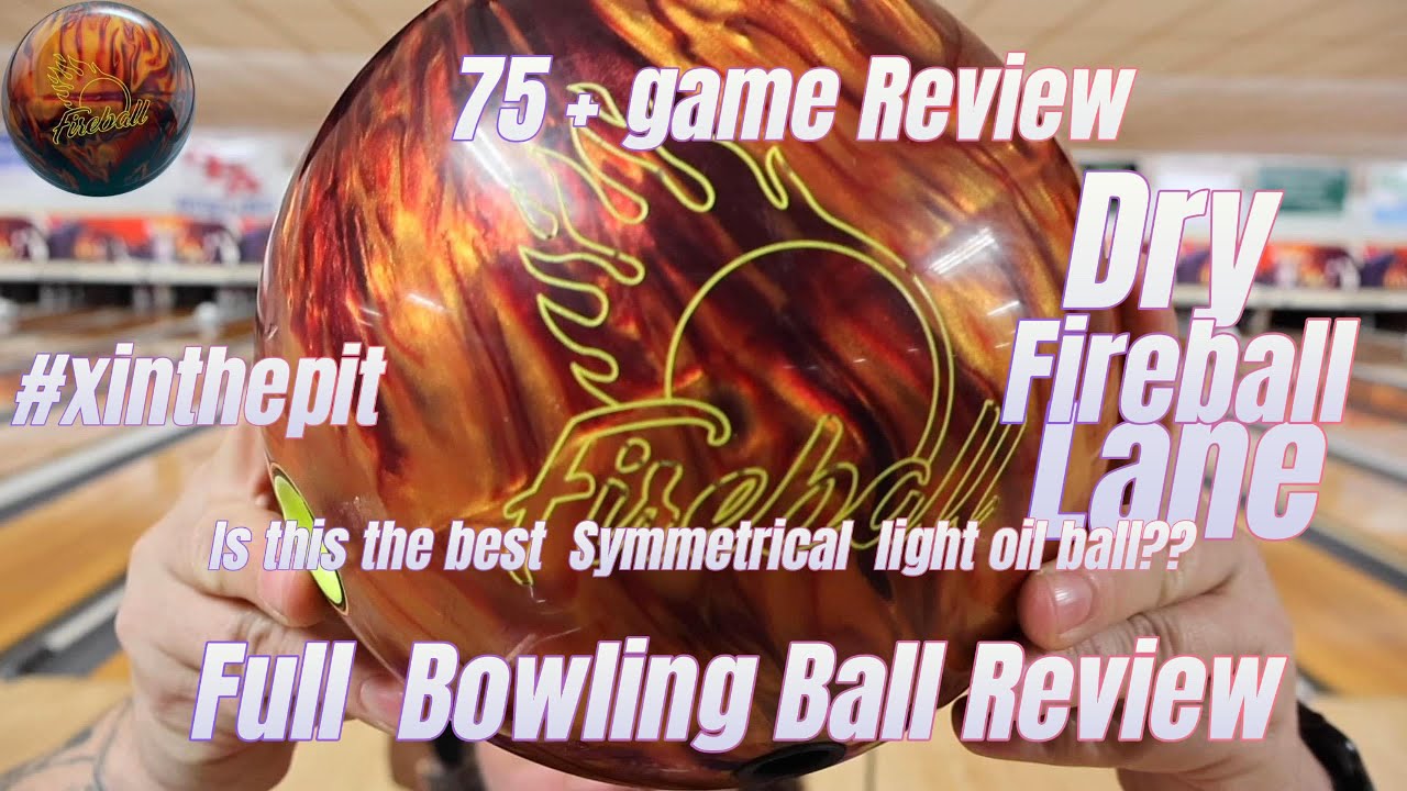 Ebonite Fireball ...Is This the best dry lane pearl released // Bowling Ball Review