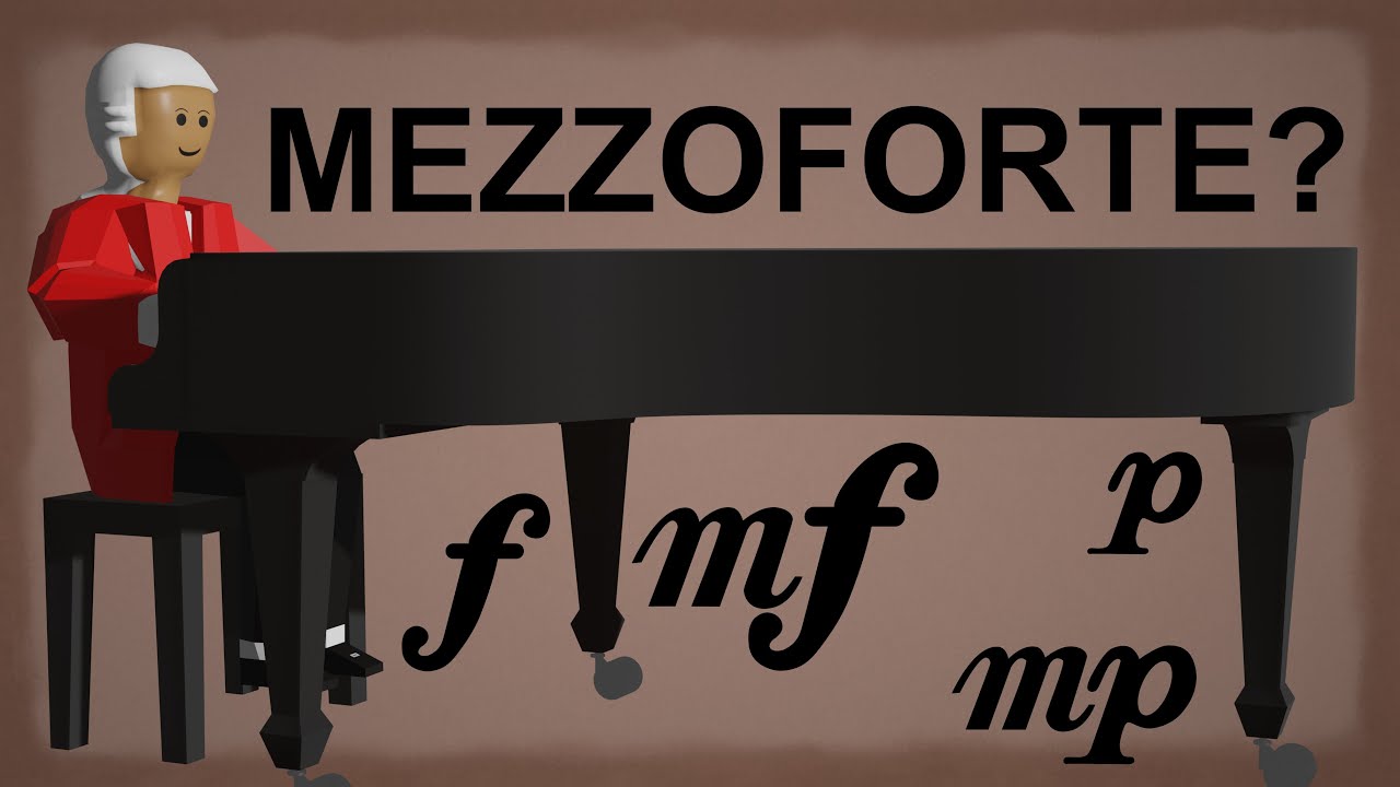 Mezzoforte? Was sind Dynamikbezeichnungen? (Fachbegriffe #2)