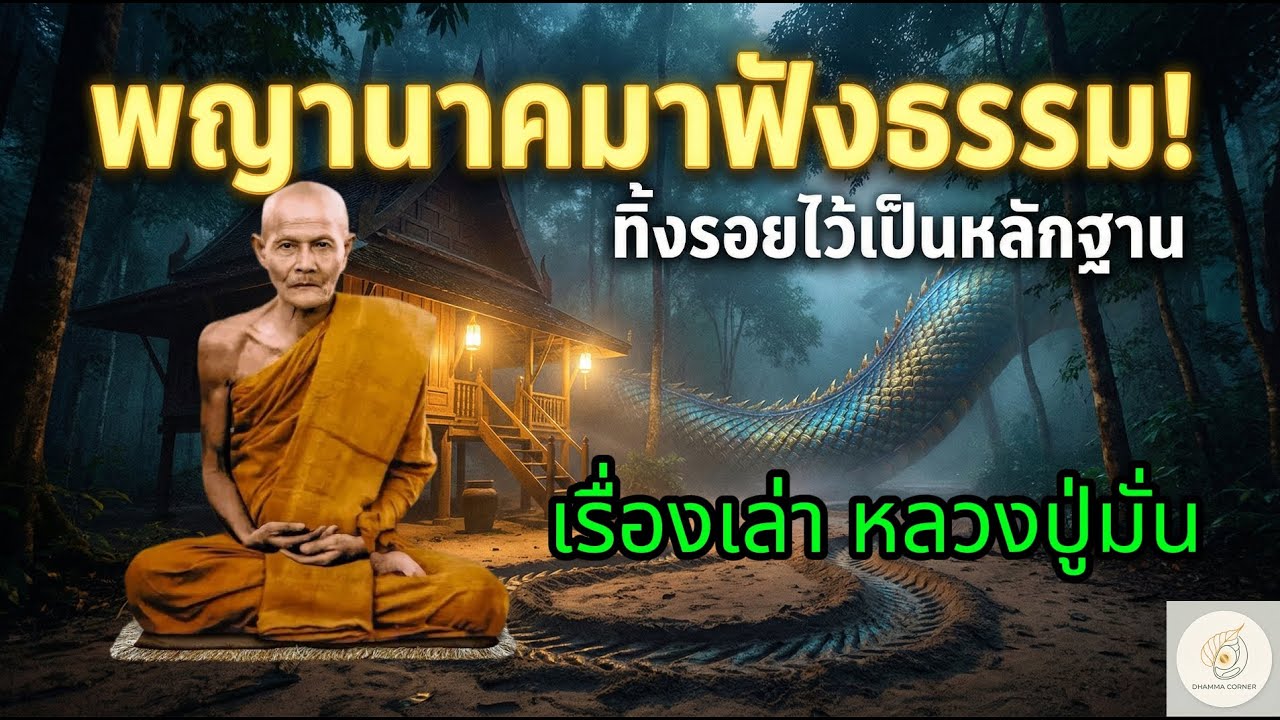 พญานาคมีจริงไหม? ฟังธรรมเรื่องเล่าหลวงปู่มั่น เจอพญานาคและรอยลับใต้กุฏิ | ประวัติหลวงปู่มั่น