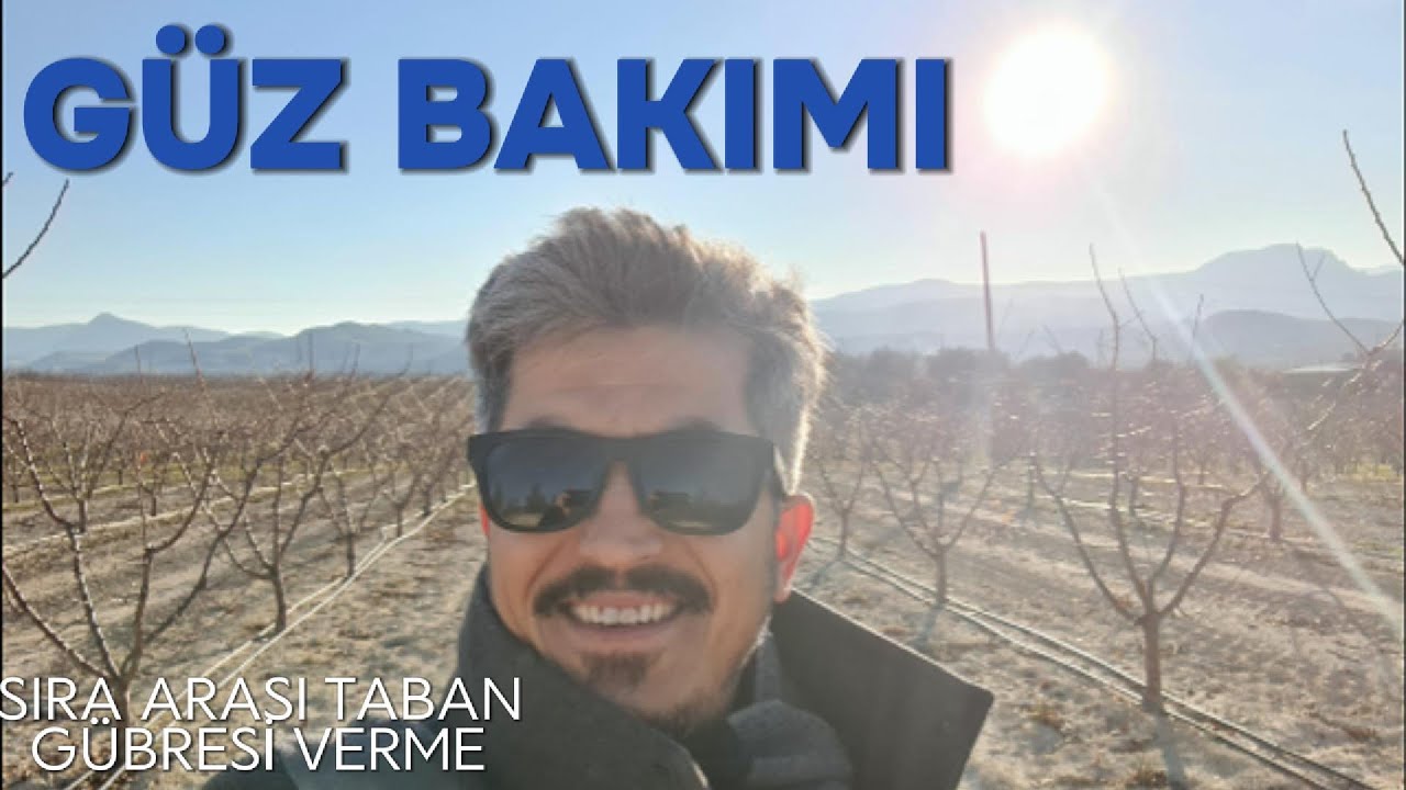güz bakımı nasıl yapılır? Taban gübresi nereye verilir?