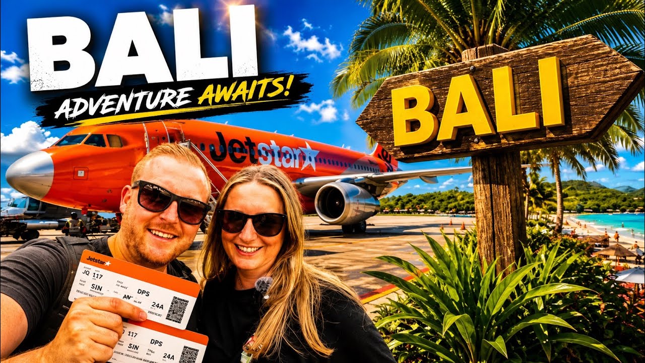 Flying Jetstar from Singapore to Bali | Full Journey