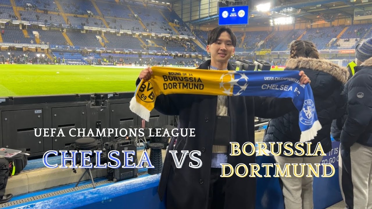 【UK VLOG🇬🇧】チェルシーvsドルトムント | チャンピオンズリーグ観戦 | 奇跡の大逆転劇 | Chelsea vs Dortmund | Champions League |
