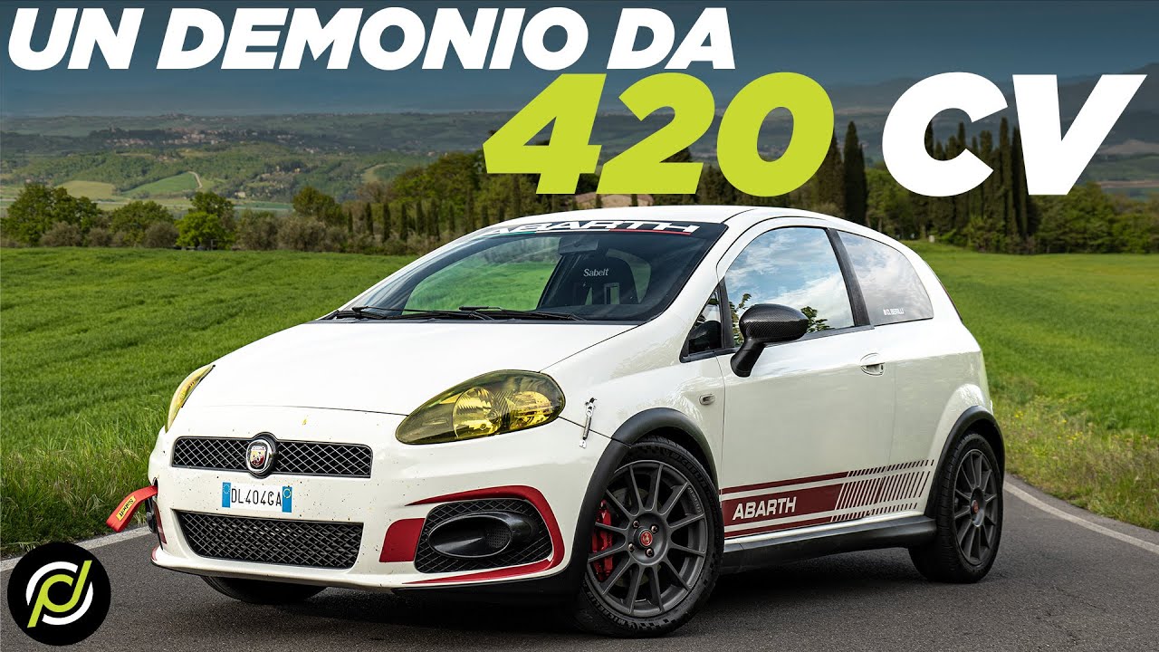 MOSTRUOSA GRANDE PUNTO ABARTH DA 420 CAVALLI 🔥 la prova su strada