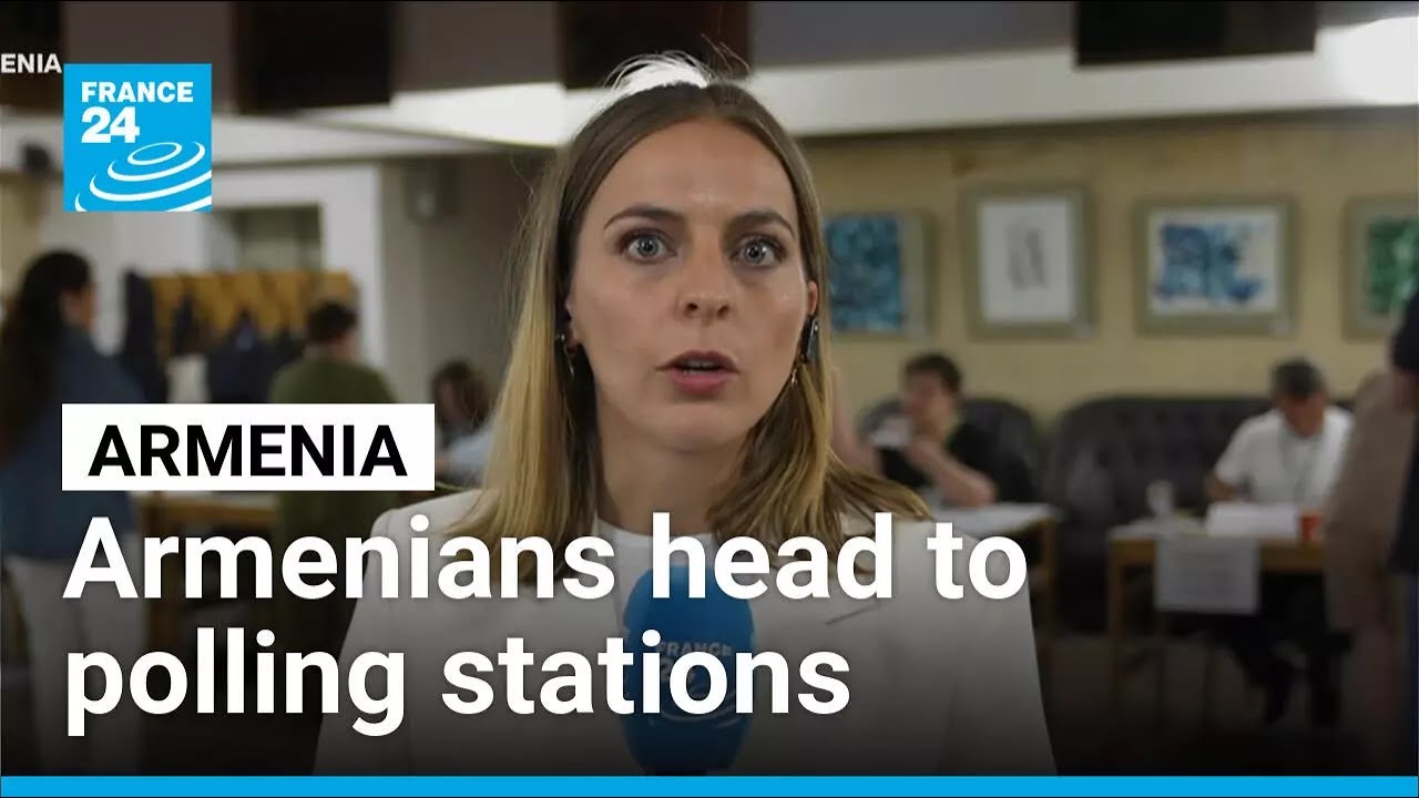 Armenians head to polling stations to cast ballot in key parliamentary election &bull; FRANCE 24