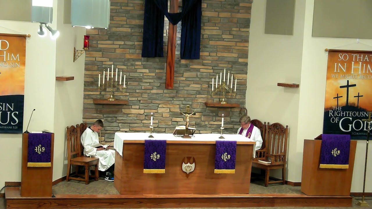Grace Lutheran Church - 02/25/2026 - (Second Lent Midweek)
