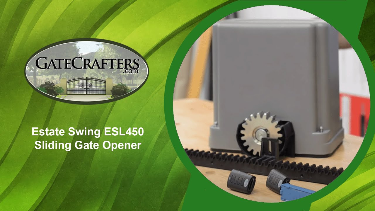 How To Use Estate Swing E-SL450 Sliding Driveway Gate Opener