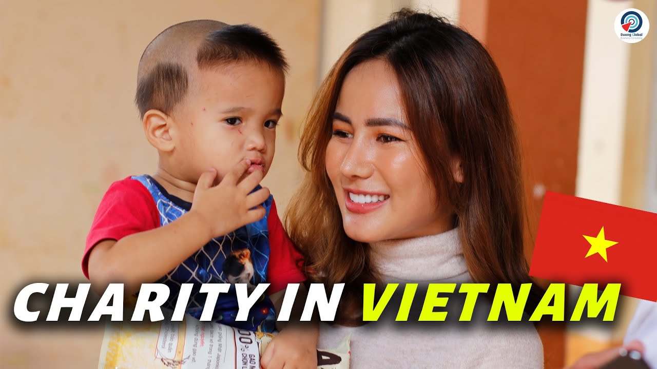 Life in VIETNAM Doing Charity Work | Helping Orphan Kids & Elderly People