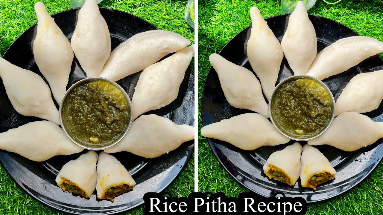 एक बार ऐसे बना कर देखे आलू गोभी मटर वाला,Rice Pitha Recipe | Chwal Ke Fare