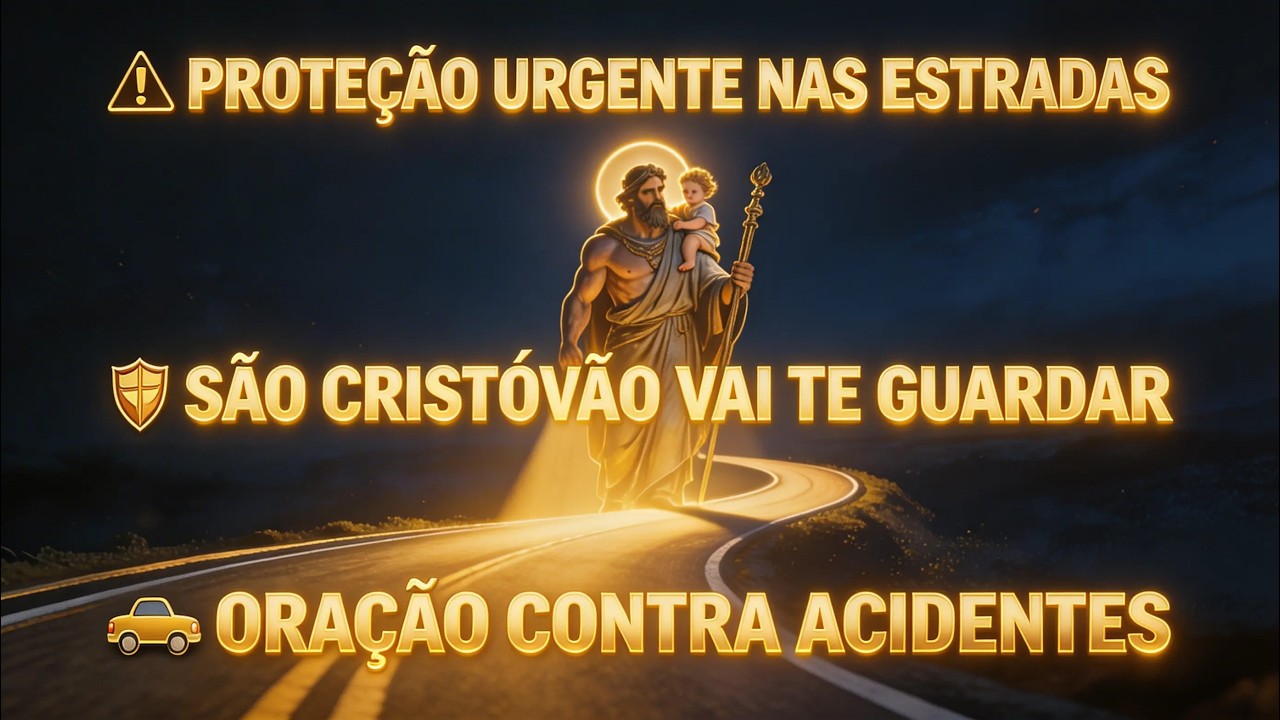 Oração Urgente a São Cristóvão: Blindagem Espiritual Contra Acidentes e Perigos nas Estradas