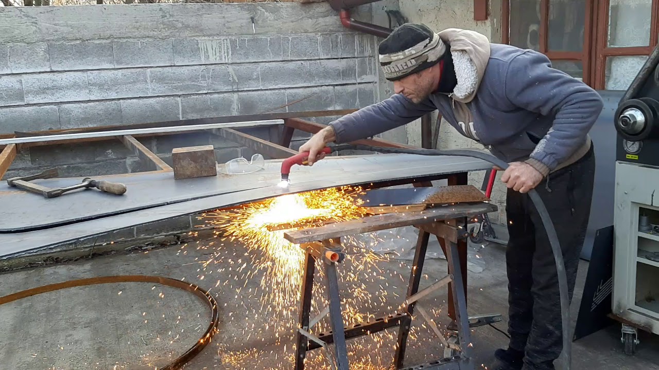 Plasma debitare tabla 8mm