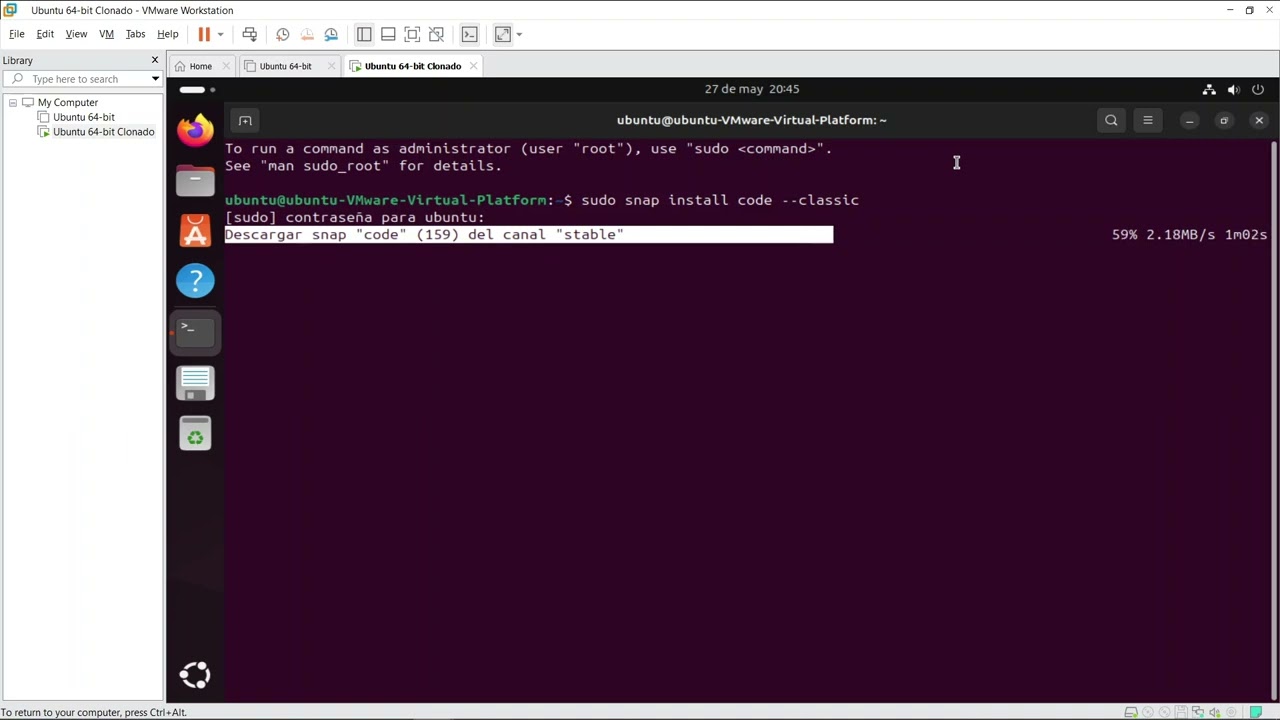 🚀 IFCD0110 &ndash; MF0950_2 &ndash; Instalaci&oacute;n de VS Code por Terminal en Linux 💻🧩 🚀