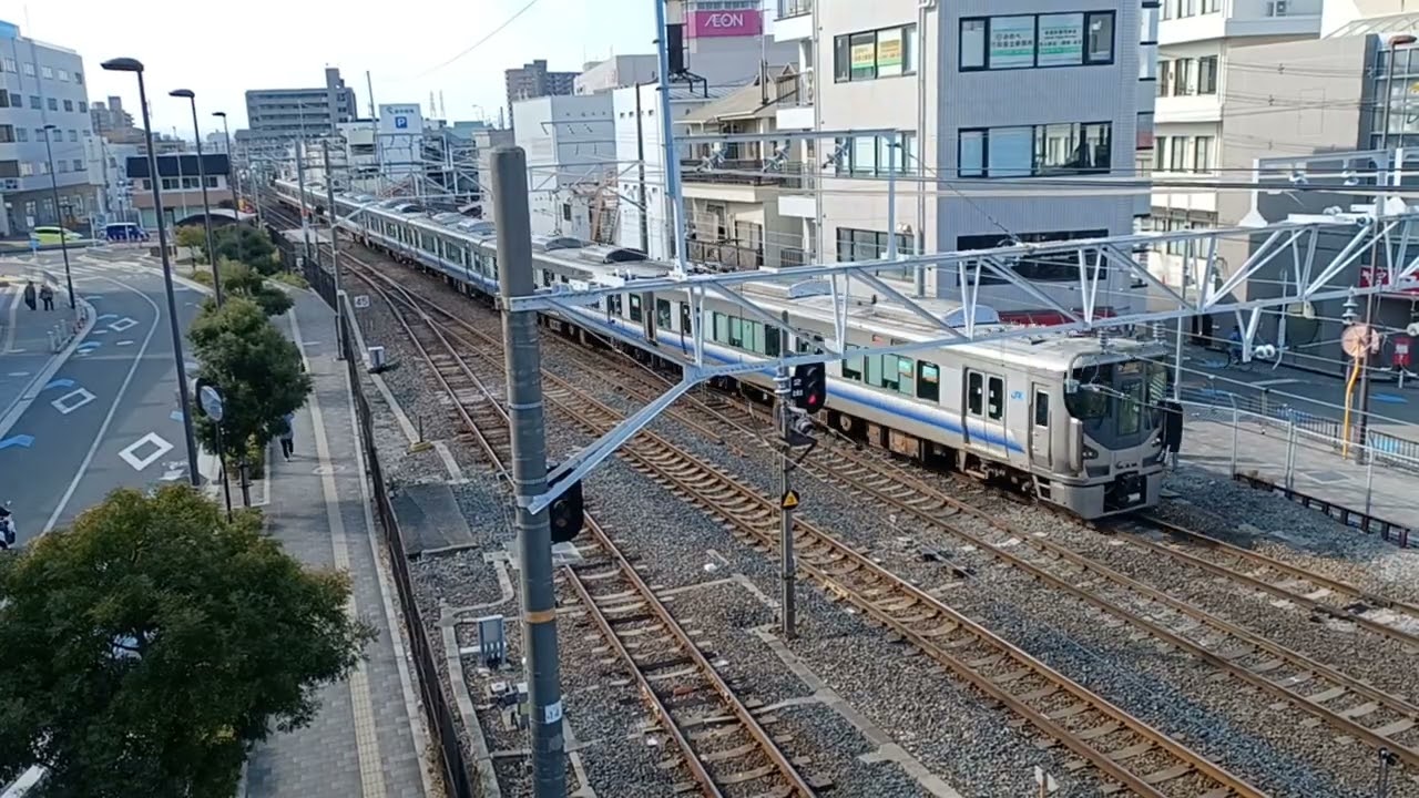 関空紀州路快速の到着