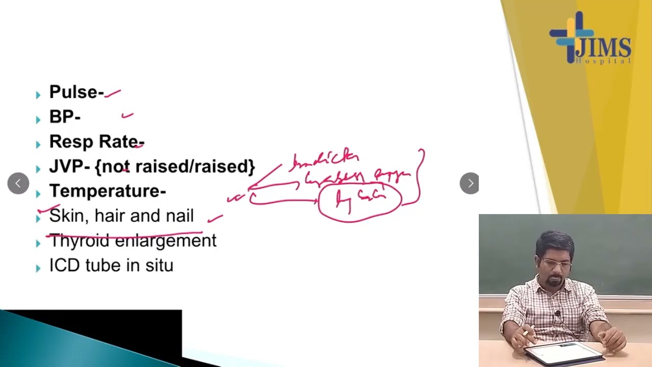 Topic : History and Clinical Examination of Respiratory System