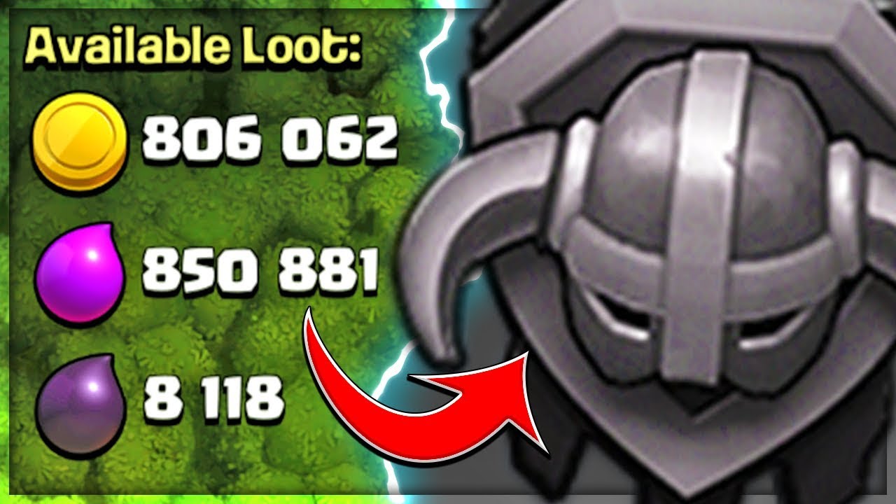 Massive Dark Elixir Farming for Town Hall 9s in Masters League! | TH9 PEKKA Farming | Clash of Clans