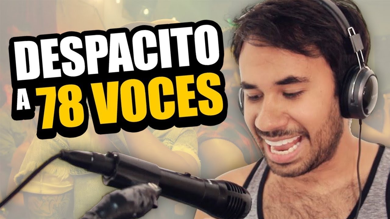 Hombre canta DESPACITO a 78 voces - LA TÓMBOLA