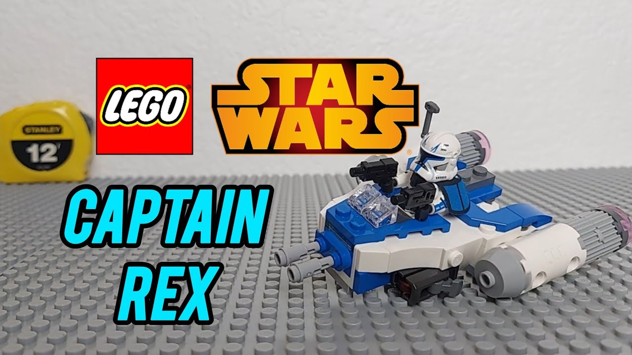Lego Star Wars Captain Rex Y-Wing Microfighter set 75391 |S PIDER's Lego review