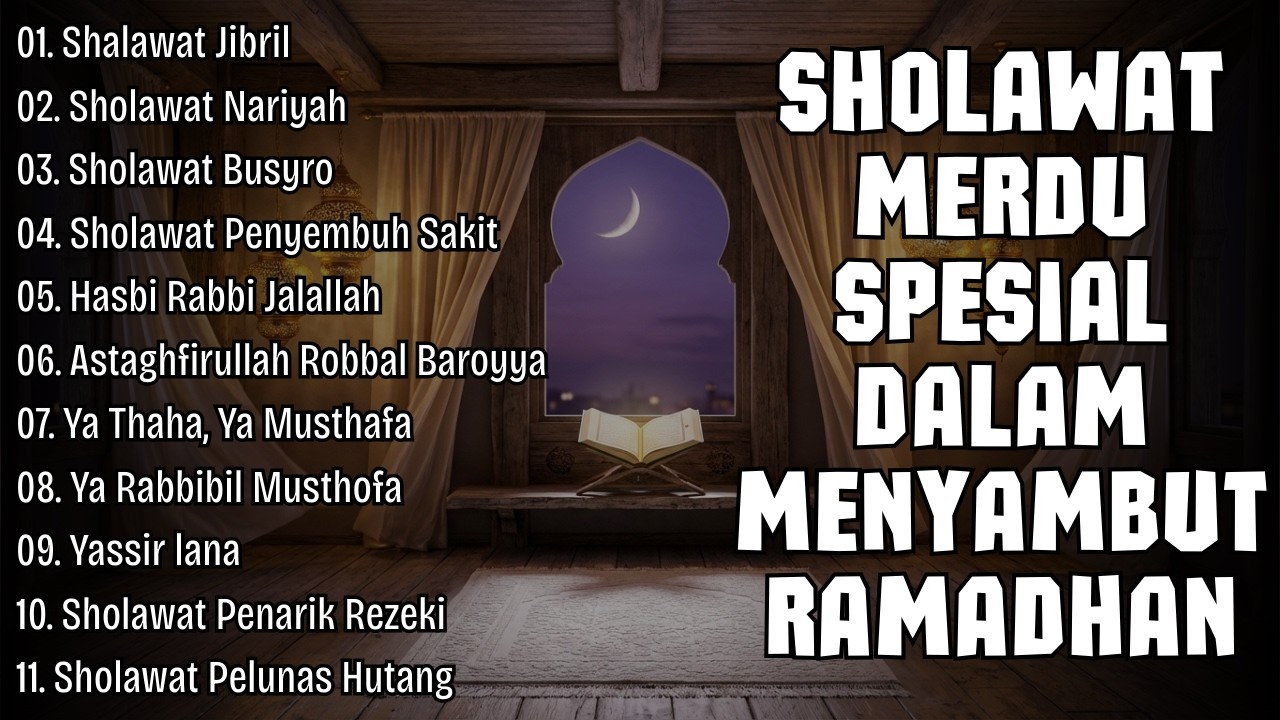 SHOLAWAT PAGI MAGNET REZEKI SPESIAL RAMADHAN 2026 | SHOLAWAT JIBRIL | ALLAH AGHISNA