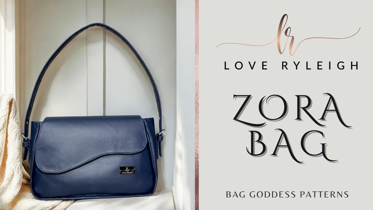 Sewing the Zora Bag by Goddess Bag Patterns.