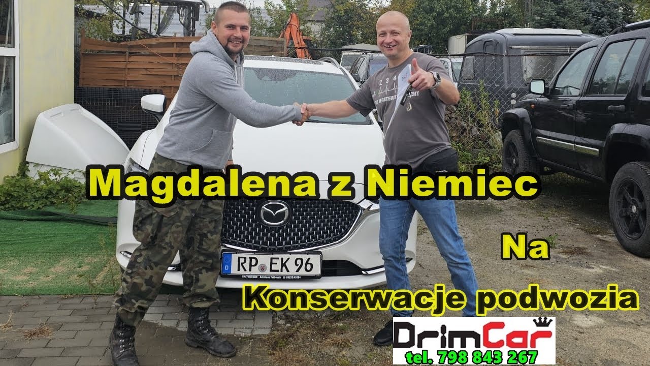 Mazda 6 2024r. Konserwacja podwozia wariant mix materiałów. Woski-Polimery