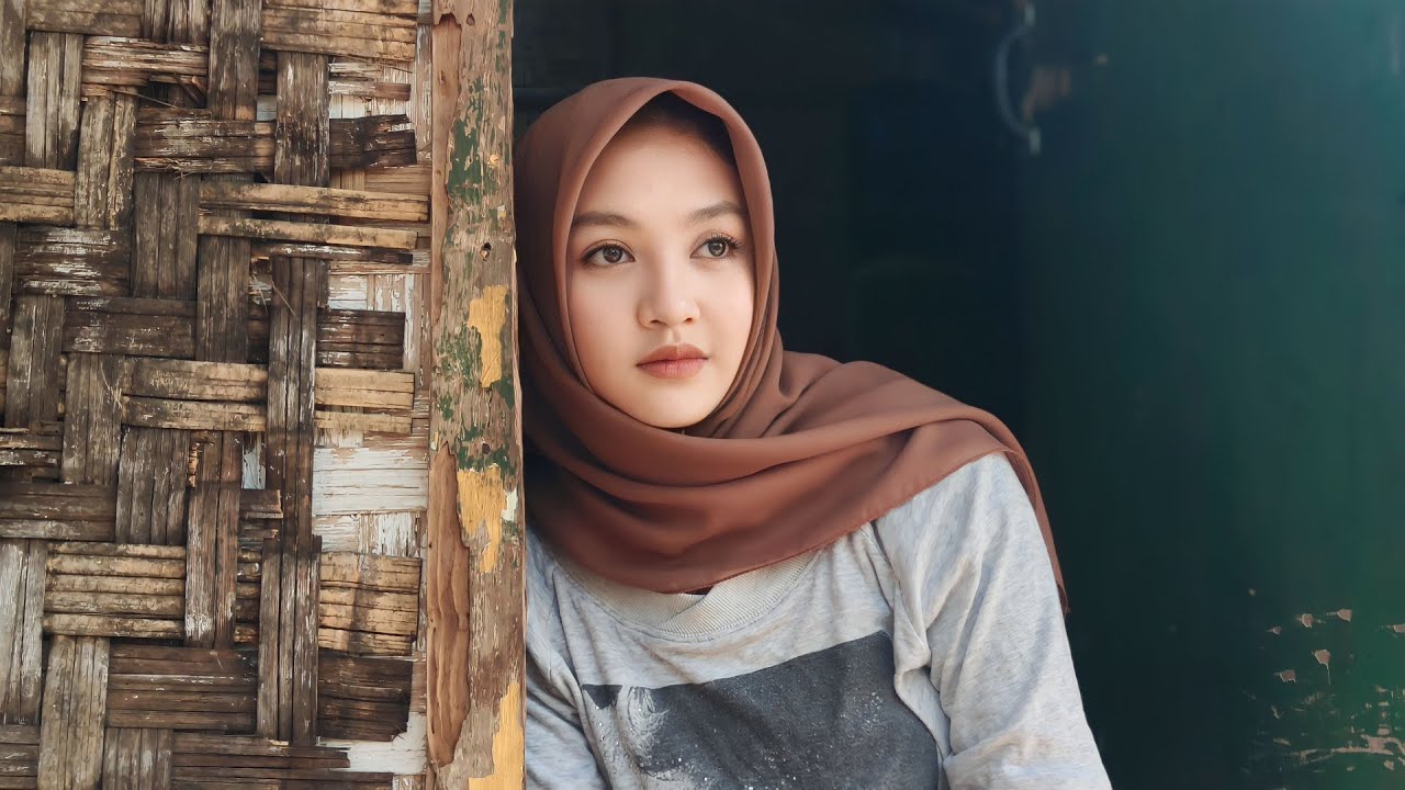 Senyuman bidadari desa ini sedikit berubah!? gadis desa neng Indri bikin gemes