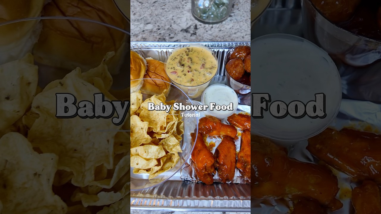 Baby Shower Food 🤤🤰🏽💕#babyshower #sundaydinner #foodie #homecooked
