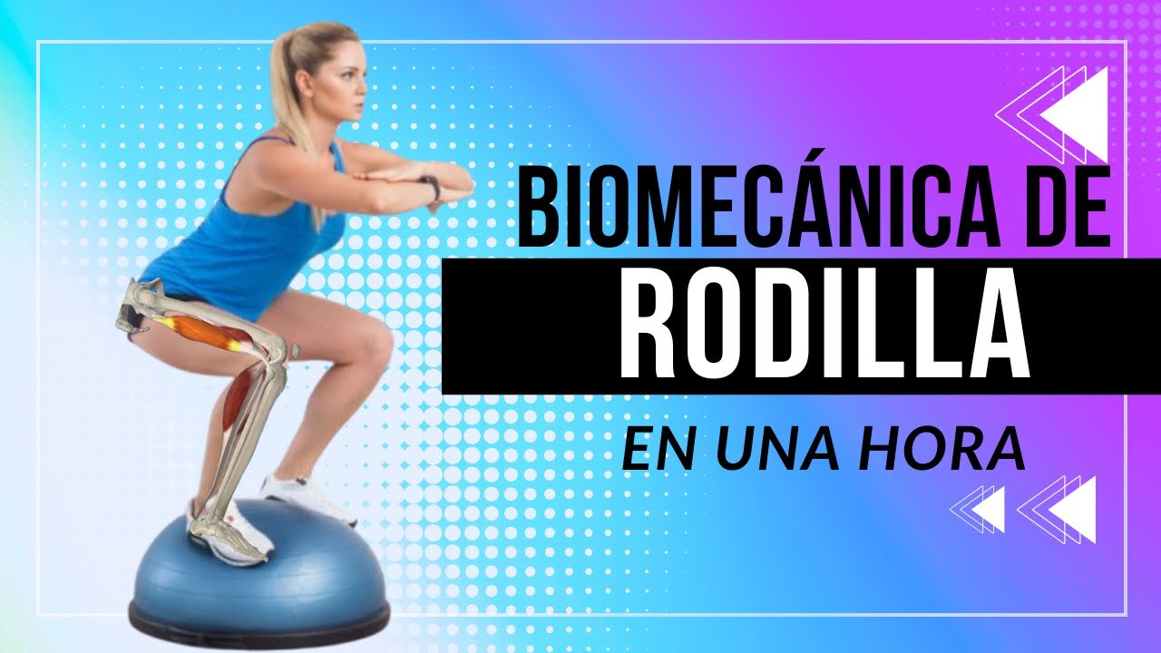 CURSO DE BIOMECÁNICA DE RODILLA: resumen completo en una hora