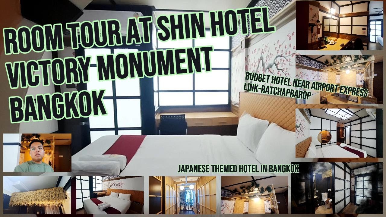 Room Tour at Shin Hotel Victory Monument Bangkok #travel #shinhotel #bangkok #voctorymonument