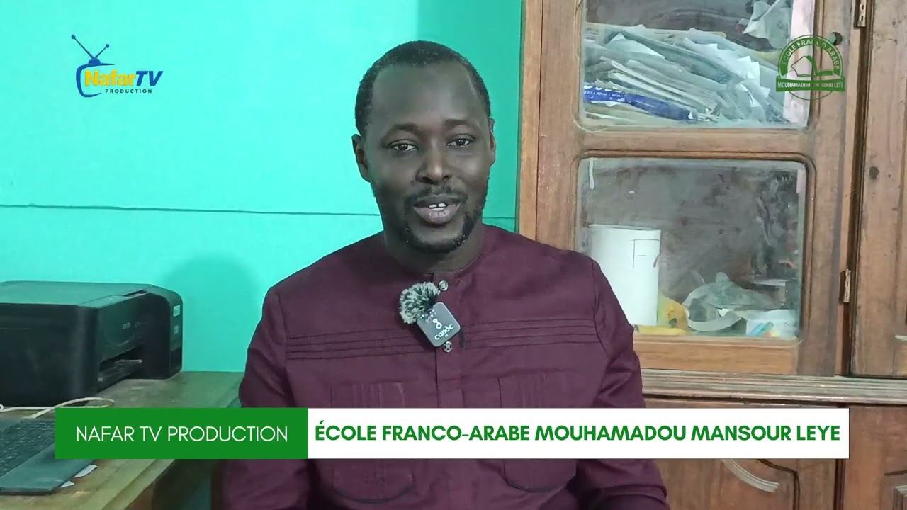 Reportage à l’école franco-arabe Mouhamadou Mansour LEYE de Mbour