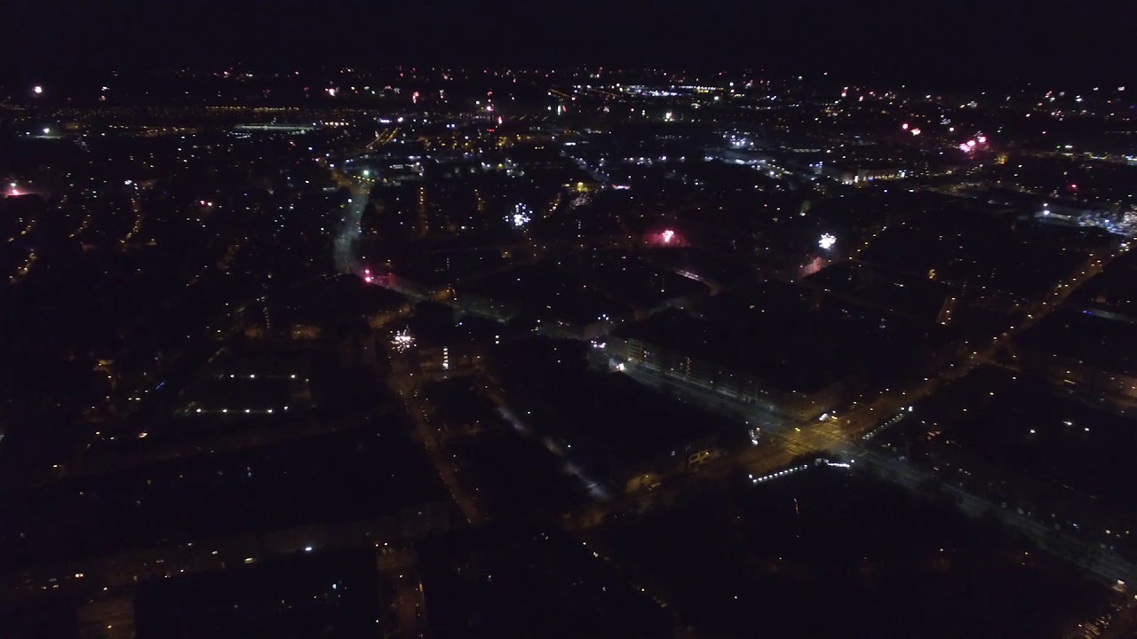 Silvester über Nürnberg