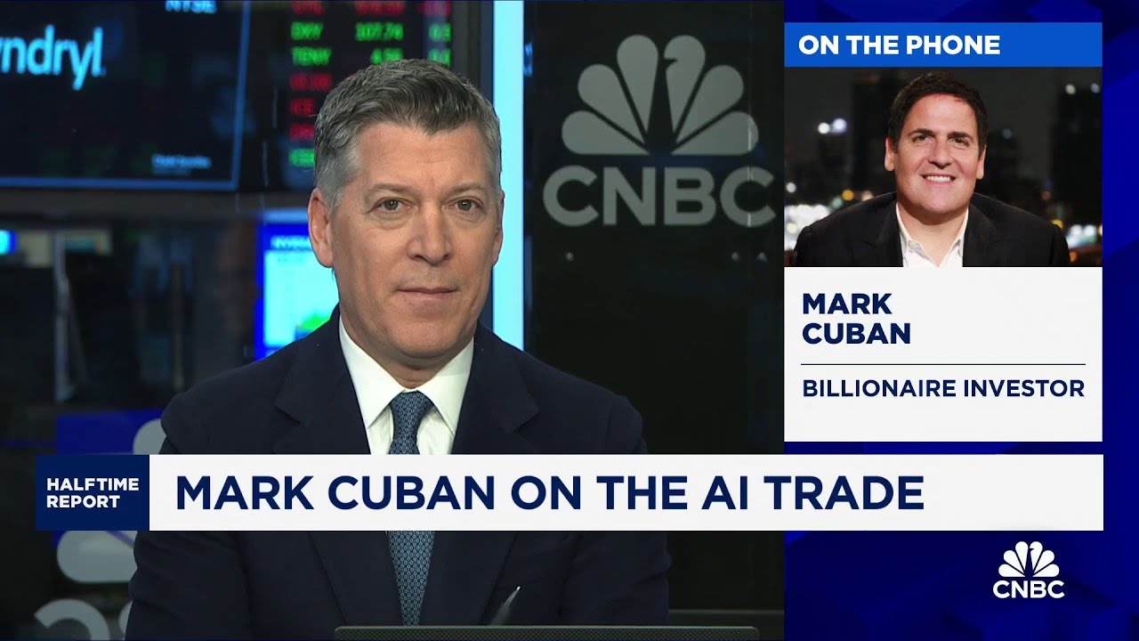 Mark Cuban is in cash and wasn't buying the dip in Monday's sell-off