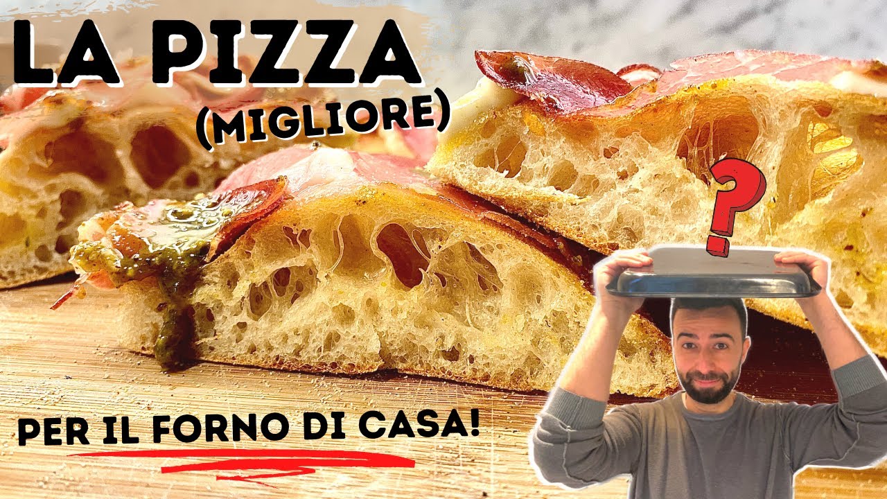 BASTA PIZZA NAPOLETANA 😱 - LA MIGLIOR PIZZA PER IL FORNO DI CASA
