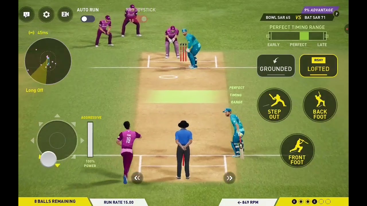 Dream cricket 1st innings Crazy!!! 