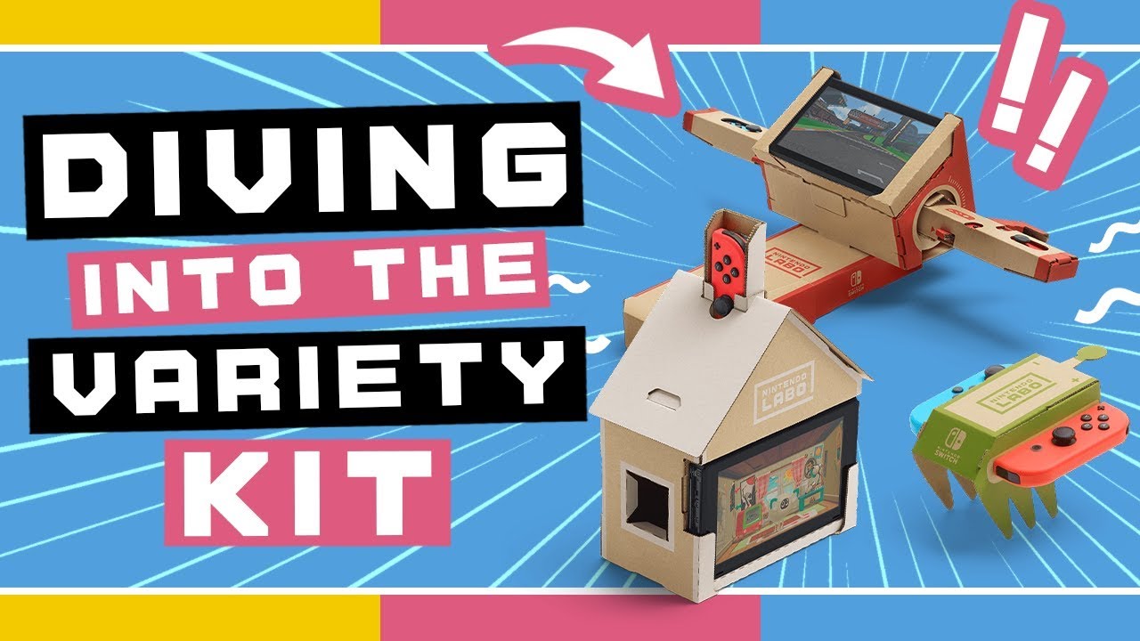 Diving into the Nintendo Labo Variety Kit