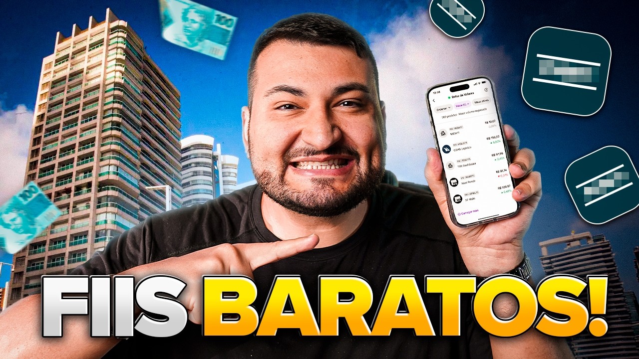FINALMENTE ENCONTREI FIIs BARATOS! (comprei antes da pr&oacute;xima alta)