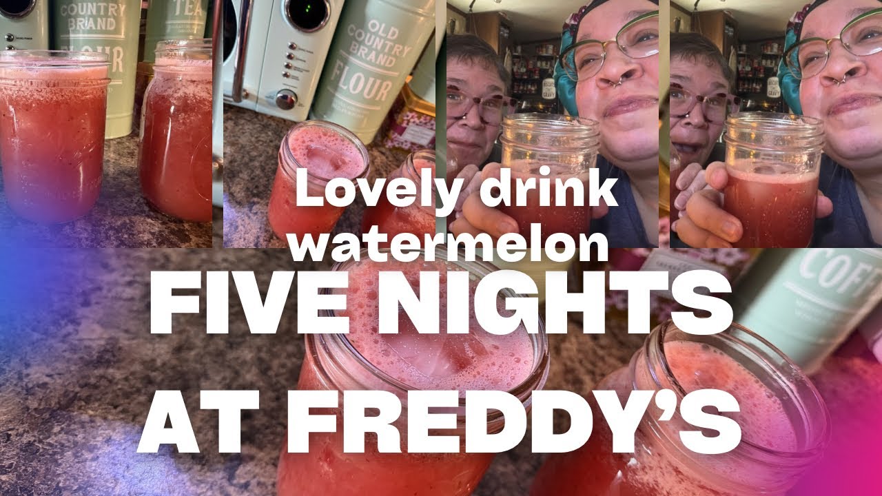 Melon meltdown,watermelon drink with a twist 😘