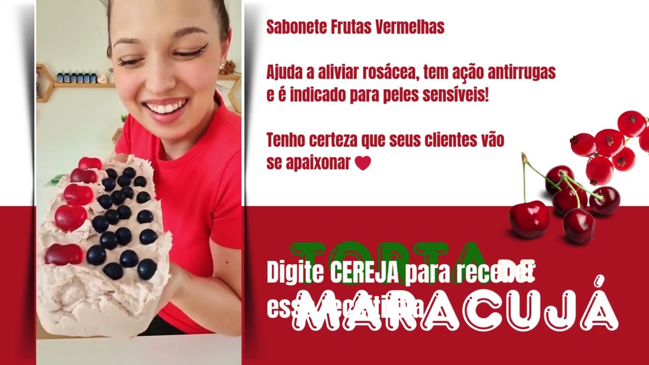 Sabonete de Frutas Vermelhas: Elimine Rugas e Ros&aacute;cea com Essa Receita Incr&iacute;vel! | Passo a passo