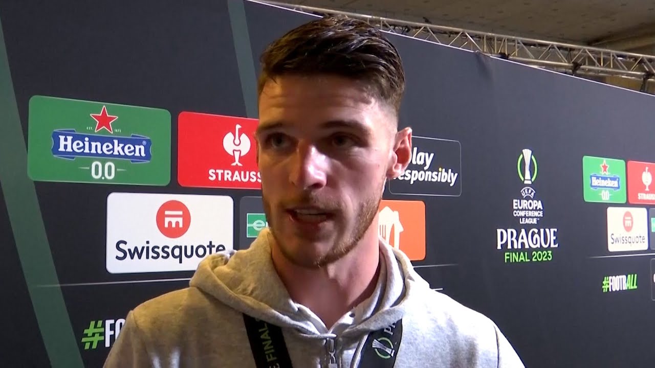 'I'll give EVERYTHING till the day I leave!' | West Ham captain Declan Rice on his future