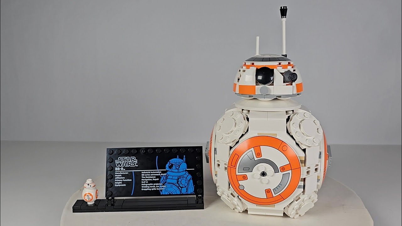 Обзор набора Lego Star Wars BB-8 75452