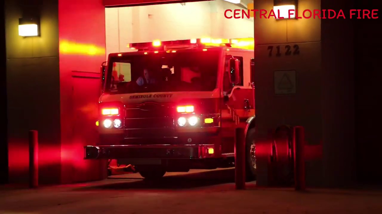 Pierce Fire Trucks Responding Compilation